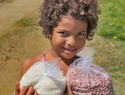 Honduras 2019, Rice and Beans Donation Recipient