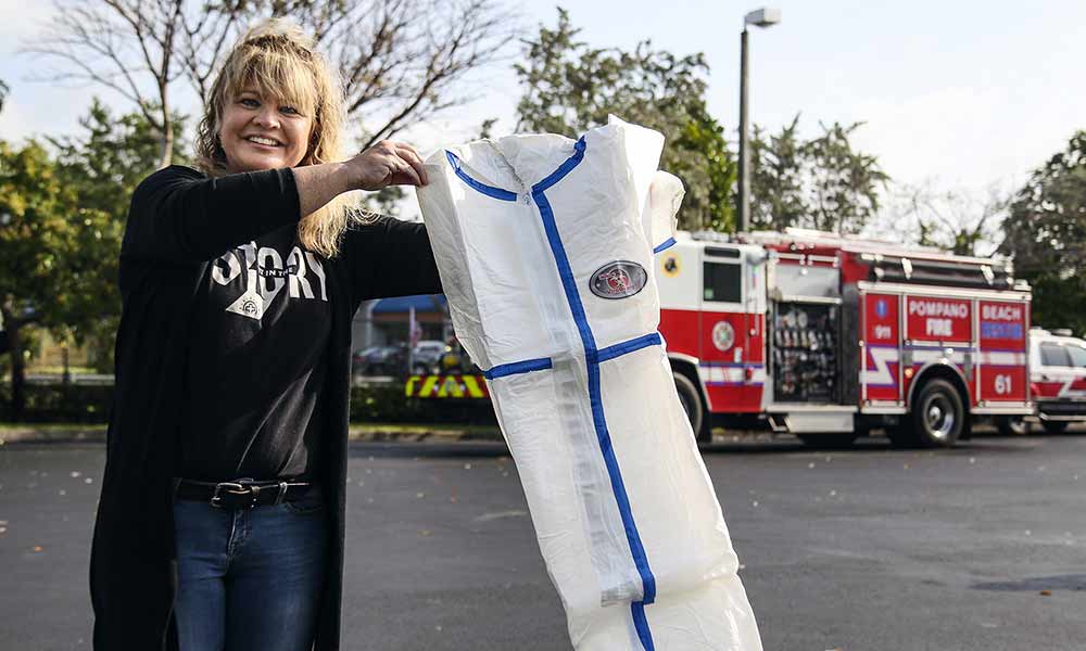 A Bond Strengthened: A Donor Gives Thanks, Lifts Spirits